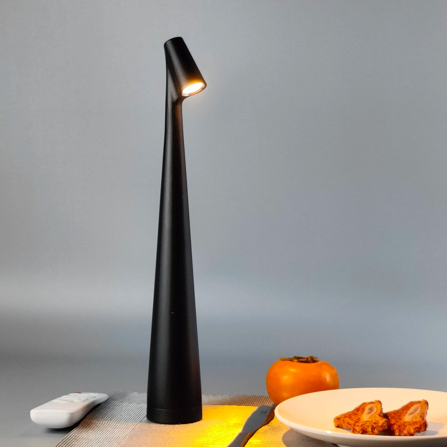 Variant image for Modern LED Touch Table Lamp with Adjustable Dimming – Elegant Aluminum Design for Bedroom, Desk, or Nightstand-2