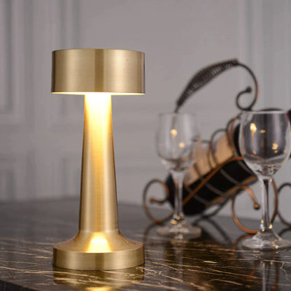 Rechargeable Cordless Table Lamp with Touch Control – Modern Dimmable LED Lighting for Bars and Restaurants